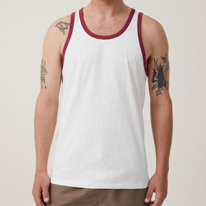 Camiseta sin Mangas con Logotipo Personalizado, Camiseta Deportiva para Hombre, Camiseta sin Mangas para Gimnasio, Camiseta sin Mangas con Bordado y Serigrafía para Hombre, Servicio OEM - Product Image 6