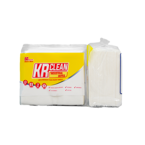 Bulk OEM Export 25x30cm Non Woven <b>Sanitary</b> Wipes 80 Sheets Heavy Duty Eco-Friendly 500g Machinery Cleaning Cloth Vietnam Direct - Product Image 1