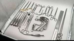 Kit d'instruments chirurgicaux de qualité supérieure en acier inoxydable, comprenant des pinces à maintenir les os et des curettes, pour la chirurgie orthopédique, par Dentavex - Product Image 2