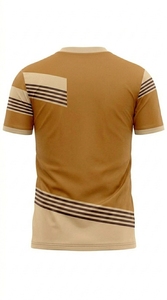 T-shirt personnalisé imprimé pour hommes, femmes, unisexe, en polyester respirant et léger - Product Image 2