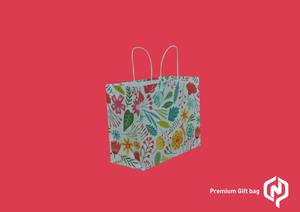 Bolsa de Papel Textil de Exquisita Artesanía, Empaque de Marca de Lujo, Tintas No Tóxicas, Material Reciclado, Bolsa de Compras Boutique - Product Image 3