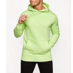 Sweat-shirts à capuche personnalisés pour hommes, en tissu polaire, avec poche avant, 100% coton, séchage rapide, respirant, vêtements décontractés d'hiver, vente en gros - Product Image 4