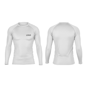 เสื้อแรชการ์ดผู้ชายแขนยาว ดีไซน์ล่าสุดปี 2026 ปรับแต่งได้ ระบายอากาศดี คุณภาพสูง ผลิตจากผ้าสแปนเด็กซ์/โพลีเอสเตอร์ แห้งเร็ว - Product Image 6