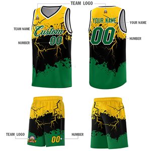 Uniforme de basket-ball personnalisé fabriqué au Pakistan pour hommes, vêtements de sport respirants pour l'été, uniforme de basket-ball à bas prix - Product Image 4