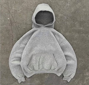 Sweat-shirt à capuche unisexe en coton de haute qualité avec logo personnalisé - Product Image 3
