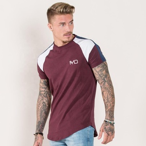 เสื้อยืดลำลองผู้ชาย ดีไซน์สั่งทำได้ ทันสมัย สีพื้น ทรงโอเวอร์ไซส์ แขนสั้น ทรงเข้ารูป ใส่สบายสำหรับฤดูร้อน - Product Image 3