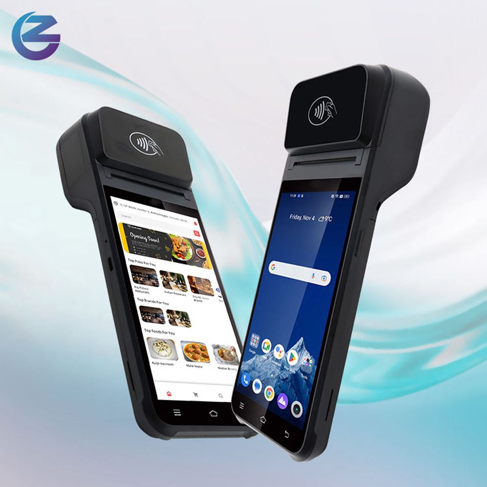 Z92 сенсорный экран POS устройство с термопринтером и GPS для водителей доставки и на ходу продаж
