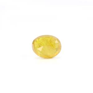 Natural Yellow Sapphire 4.7 Carat Oval Cut Loose Gemstone for Fine Jewelry - Product Image 2