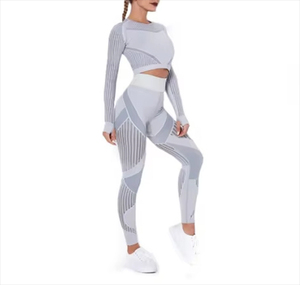 100% Top High Quality Custom Logo Printed Women <b>Yoga</b> <b>Sets</b> New Arrival Customized Breathable Low MOQ <b>Yoga</b> <b>Set</b> - Product Image 1