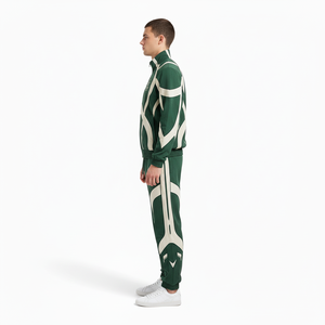 Ensemble de veste en nylon respirant de haute qualité, couleur unie, prix abordable, ensemble de veste pour homme personnalisé, coupe courte et décontractée - Product Image 4