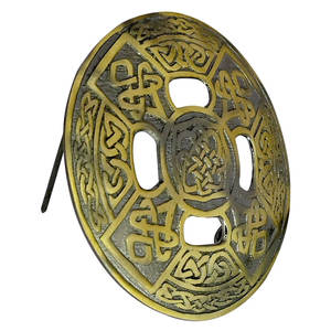 Broche Escocés Antiguo con Diseño de Nudo Celta y Cuadros, para Kilt o Faja, Modelo 2026, Superventas - Product Image 3