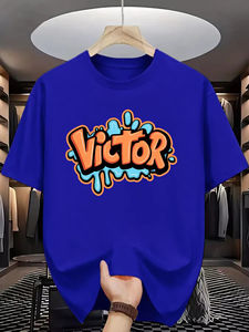 เสื้อยืดโออีเอ็มสั่งทำพิเศษ เนื้อผ้าหนา 100% ผ้าฝ้าย พิมพ์โลโก้ตามสั่ง ไซส์พลัส เสื้อยืดโอเวอร์ไซส์ผู้ชาย ปรับแต่งได้เต็มที่ - Product Image 4