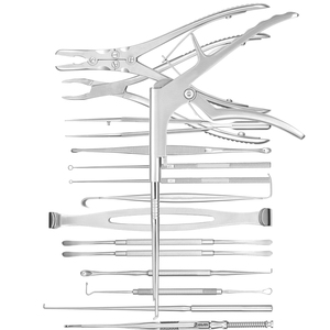 Juego de Neuroinstrumentos Azicon para Craneotomía Básica, de Acero Inoxidable, para Entrada al Cráneo y Trauma Cerebral, Kit para Quirófano - Product Image 6