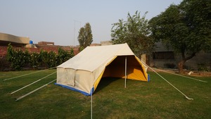 เต็นท์ครอบครัวแบบเดี่ยวผ้าแคนวาสกันน้ำใช้สำหรับบรรเทาภัยพิบัติในกรณีฉุกเฉิน - Product Image 5