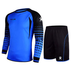 Soccer Goalie Jersey <b>Padded</b> Uniform Kit - Goalkeeper Jersey, Shorts, Socks - Mens Football <b>Padded</b> Shirt Kids/Adult size - Product Image 1