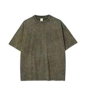 เสื้อยืดผู้ชายดีไซน์เฉพาะตัว ผ้าฝ้าย 100% พร้อมโลโก้ด้านหน้า สไตล์สั่งทำ สีพื้น แห้งเร็ว เป็นมิตรกับสิ่งแวดล้อม ระบายอากาศได้ดี - Product Image 1
