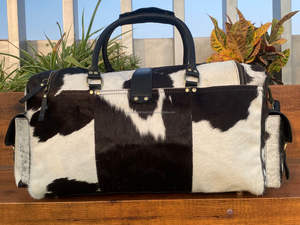 กระเป๋าดัฟเฟิลกระเป๋าเดินทางหนังวัวขนาดใหญ่หรูหราสำหรับทุกเพศความจุขนาดใหญ่กระเป๋าเดินทาง - Product Image 3