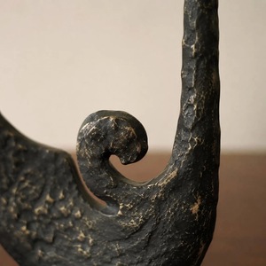 Porte-bougie élégant en fer noir, fait main, forme personnalisée, décoration de luxe pour salon, table à manger, événements de mariage, occasions romantiques - Product Image 6