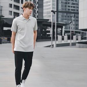 Venta al por mayor personalizado bordado Impresión logotipo liso 100% poliéster hombres uniforme Golf Polos hombres de talla grande polos de los hombres - Product Image 2