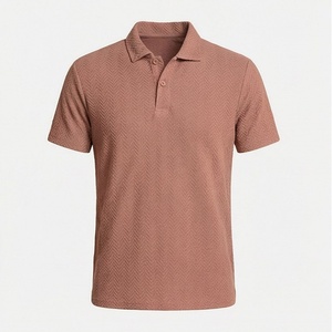 Vente en gros de polos pour hommes sur mesure avec logo imprimé, nouveau design, couleur unie, tissu tricoté, fabriqué au Pakistan - Product Image 1