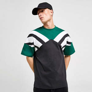 Camiseta de Manga Corta para Hombre, 100% Algodón, Corte Holgado, Estampada, Personalizada, Verde y Negra, Blanca, Casual, OEM, Secado Rápido, Transpirable - Product Image 3