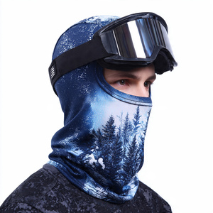 Masque facial de ski, cagoule, couvre-visage intégral - respirant, imperméable, 100% polyester, unisexe, sports, pêche, plage, cagoule - Product Image 2