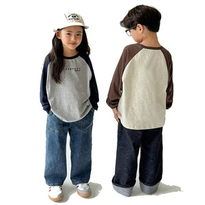 Ensemble été tendance pour filles, t-shirt et short de qualité supérieure, couleurs unies, jersey 100% coton, ensemble 2 pièces t-shirt et short - Product Image 5