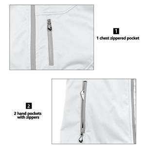 Men's Softshell <b>Vest</b> Outdoor Workwear Sleeveless Jacket Full Zip Windproof <b>Utility</b> Multi Pocket Hiking Travel Work <b>Vest</b> - Product Image 6