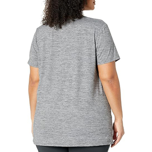 Camisetas de Cuello Redondo para Mujer de Primera Calidad, Algodón y Fibra de Bambú, Ecológicas, Transpirables, Estilo Urbano, Talla Grande, Verano - Product Image 5