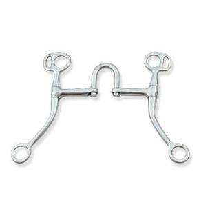 Bocado de Acero Inoxidable para Caballo Estilo Vaquero Occidental, Bocado de Control para Entrenamiento Ecuestre y Manejo de Ranchos TM STARTECH - Product Image 3