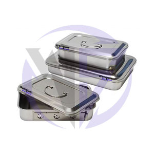 Boîte de stérilisation en acier inoxydable de qualité médicale avec serrure sécurisée, étui de stérilisation sur mesure par Wenquar Surgical Instruments - Product Image 5