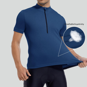 เสื้อจักรยานผู้ชาย ระบายความชื้น ป้องกันรังสียูวี แขนสั้น สำหรับปั่นจักรยานเสือหมอบ ระดับมืออาชีพ - Product Image 5