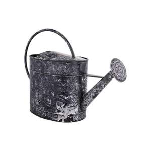 Regadera de metal con diseño martillado y acabado dorado para uso en jardines interiores y exteriores, a prueba de fugas. - Product Image 6