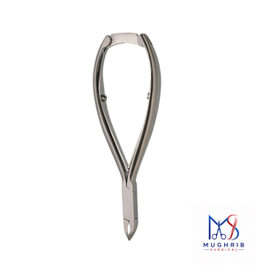 Cuticle Nipper 12 cm, <b>Box</b> Joint, D/Spring with <b>Lock</b> Sharp Tip Wide Jaw Opening <b>for</b> Thick Nails Adult Use - Product Image 5