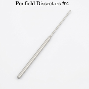 Stéthoscope chirurgical Penfield # 4 Dissecteurs en acier inoxydable de 21,6 cm pour la chirurgie neurochirurgicale et de la colonne vertébrale - Product Image 2
