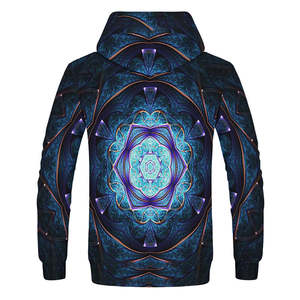 Sudaderas con Capucha de Sublimación de Alta Calidad para Ropa Urbana de Invierno, Sudaderas con Capucha de Sublimación Hechas a Medida de Poliéster - Product Image 3