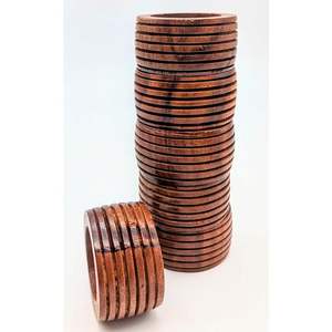 Porte-serviettes en bois élégant, décoration contemporaine pour la table à manger, pour la maison, la cuisine, le restaurant, décoration intérieure - Product Image 1