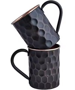 Elegant Bar <b>Copper</b> Mug Moscow Mule <b>Cup</b> Pure <b>Copper</b> Drinkware for Cocktail Kitchen Restaurant Serving - Product Image 3