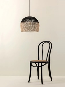Lampe suspendue en rotin de bambou de qualité supérieure, tissée naturellement, pour la décoration des restaurants et des cafés - Product Image 2