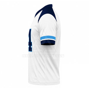 Maillot de sport personnalisé à manches courtes pour football américain – Tenue de performance pour équipes sportives – Vente en gros de vêtements - Product Image 2