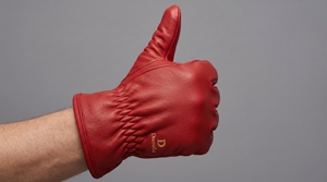 Gants de sécurité en cuir Dumela, longueur poignet, rayés, respirants, doublés de coton, thermiques, pour l'hiver, usage quotidien en extérieur - Product Image 4