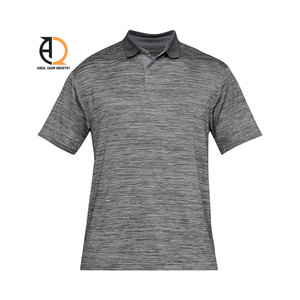 Polo pour homme OEM/ODM à séchage rapide, tissé, respirant, coupe ajustée, sensation de fraîcheur, couleur unie - Product Image 2