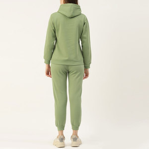 Sweat-shirt à capuche imprimé unique pour femme, design personnalisé, blocs de couleur, vêtement de mode urbaine professionnel, nouvelle collection 2026 - Product Image 1