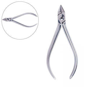 Nuevas Pinzas Dentales Superiores Tipo Pico de Pájaro para Doblar Alambre en Ángulo, Instrumento Ortodóntico Manual de Acero Inoxidable de Dentavex - Product Image 1