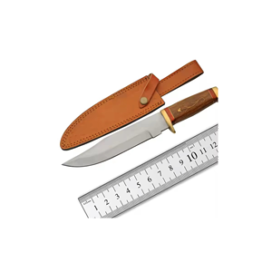Cuchillos Bowie de Hoja Fija de Alta Dureza OEM en Oferta, Cuchillo de Supervivencia, Camping, Caza y Senderismo de Acero D2 - Product Image 1