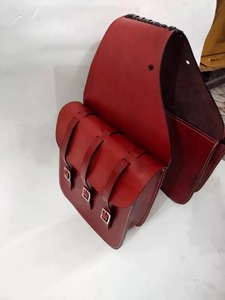 Bolsa de cuero para silla de montar estilo western, fabricada en India, con 3 correas para caballo, disponible con calidad y precio de exportación. - Product Image 6