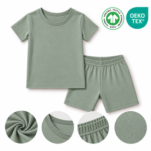 Conjunto de Ropa de Dormir de Bambú para Niños, Envío Rápido, Pijama de Manga Larga para Bebés, Ropa de Dormir para Niños Pequeños - Product Image 2