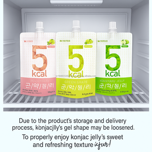 Aperitivo de gelatina de Konjac con sabor a uva baja en calorías para adultos colágeno de pescado y vitamina enriquecida 2Kcal sin azúcar - Product Image 5