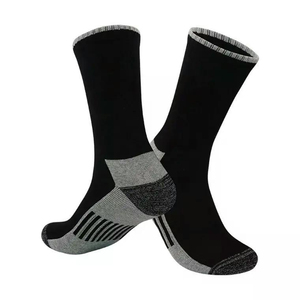 Direct Supply Men's Sports Crew <b>Socks</b> Quick Dry Breathable with Multicolor Print Design Custom Logo Thin Thickness Regular Style - Product Image 1