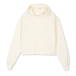 Proveedor de sudaderas con capucha de algodón grueso y hombros caídos, sudaderas de alta calidad con serigrafía de alto gramaje para mujer - Product Image 5